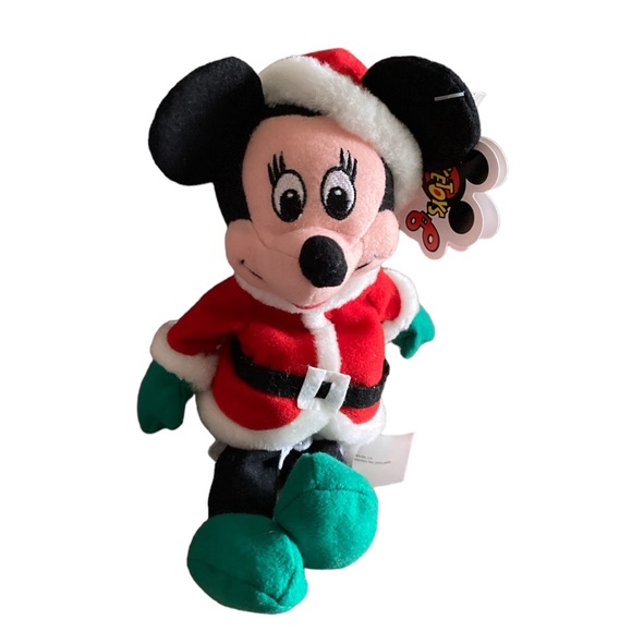 Minnie Mouse Christmas Santa Mini Bean Bag - Picture 11 of 14